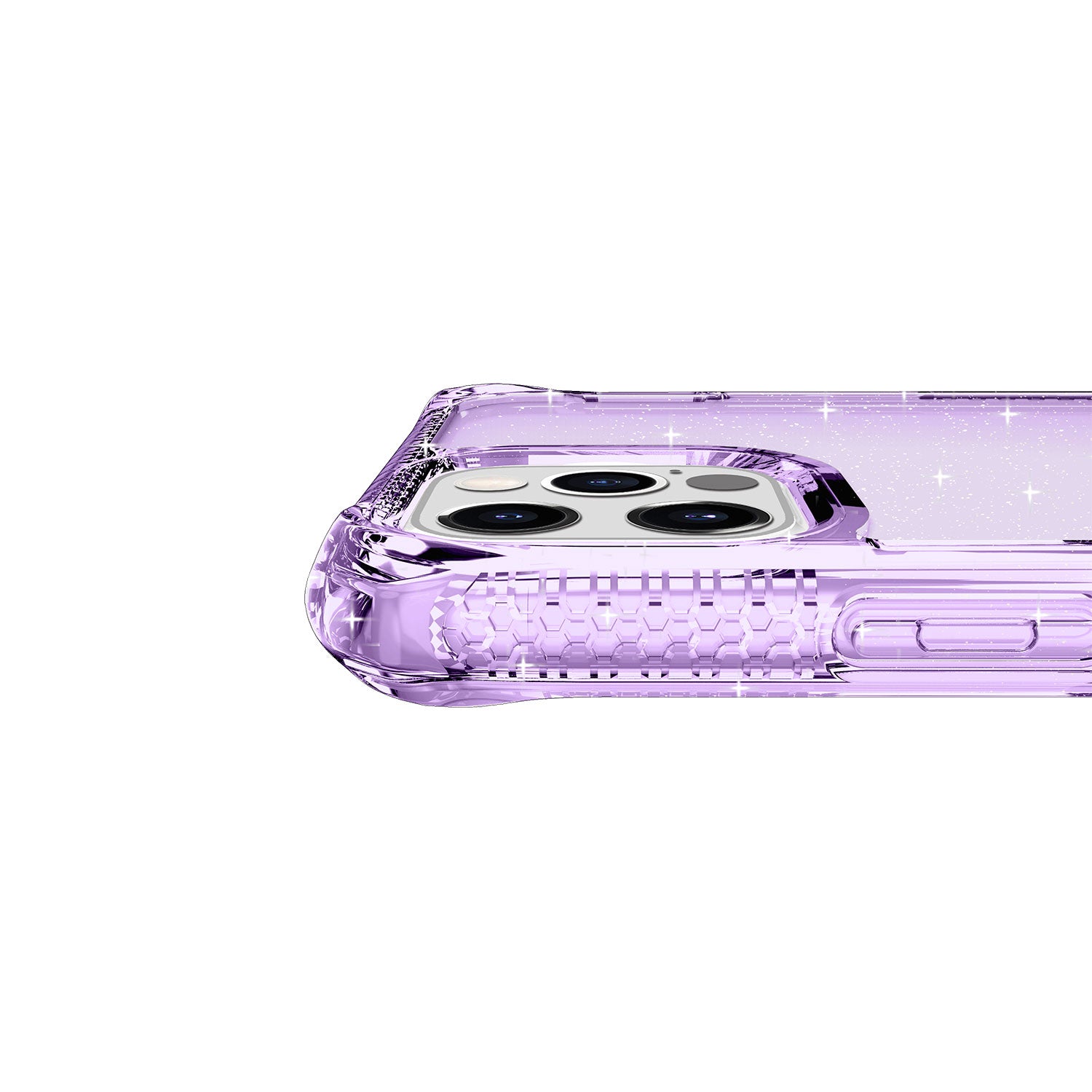 Itskins Feroniabio Pure iPhone 12 Pro Max Case - Purple And Transparent