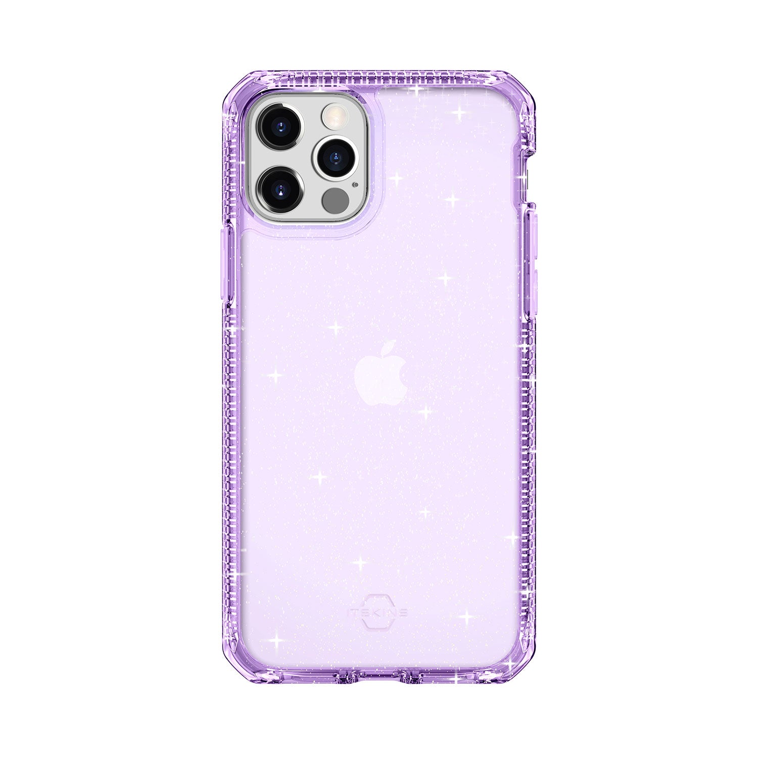 Itskins Feroniabio Pure iPhone 12 Pro Max Case - Purple And Transparent