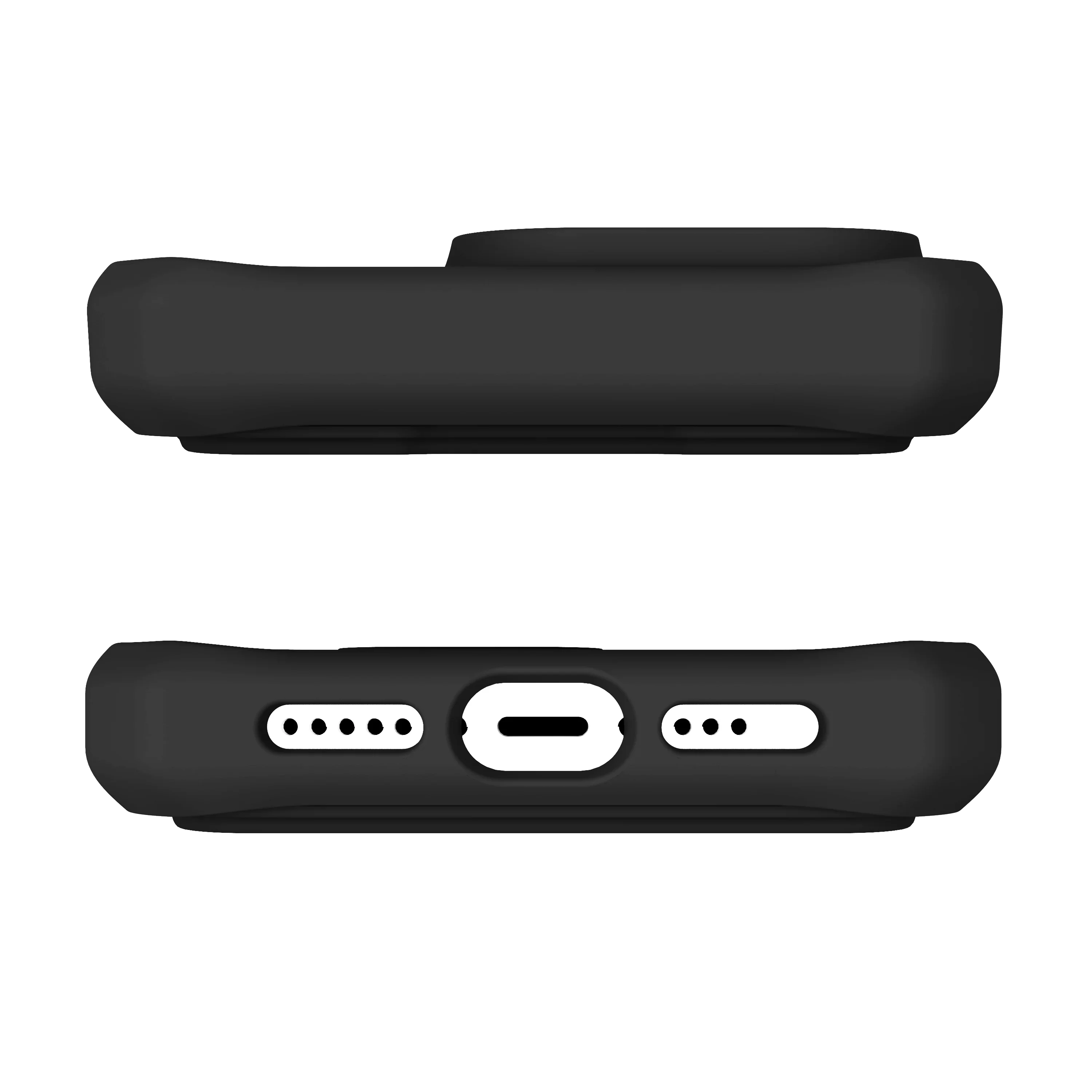 Itskins Hybrid Magfolio iPhone 15 Pro Max Leather Case - Black - Tashqila
