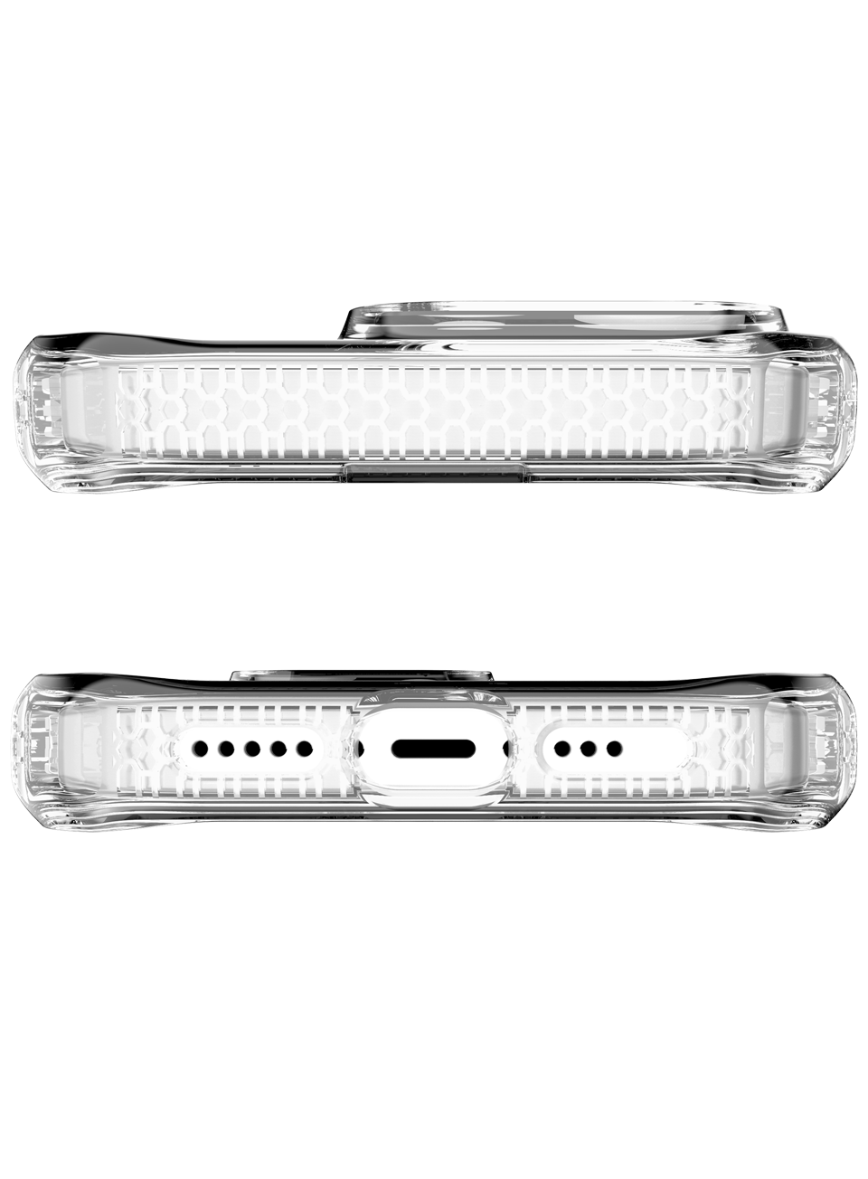 Itskins Hybrid Clear Case Compatible With Magsafe For iPhone 15 Pro - Transparent