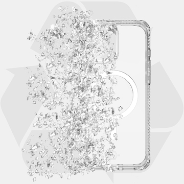 iPhone 16 Pro Max Itskins Hybrid Clear Magsafe Cover - Transparent