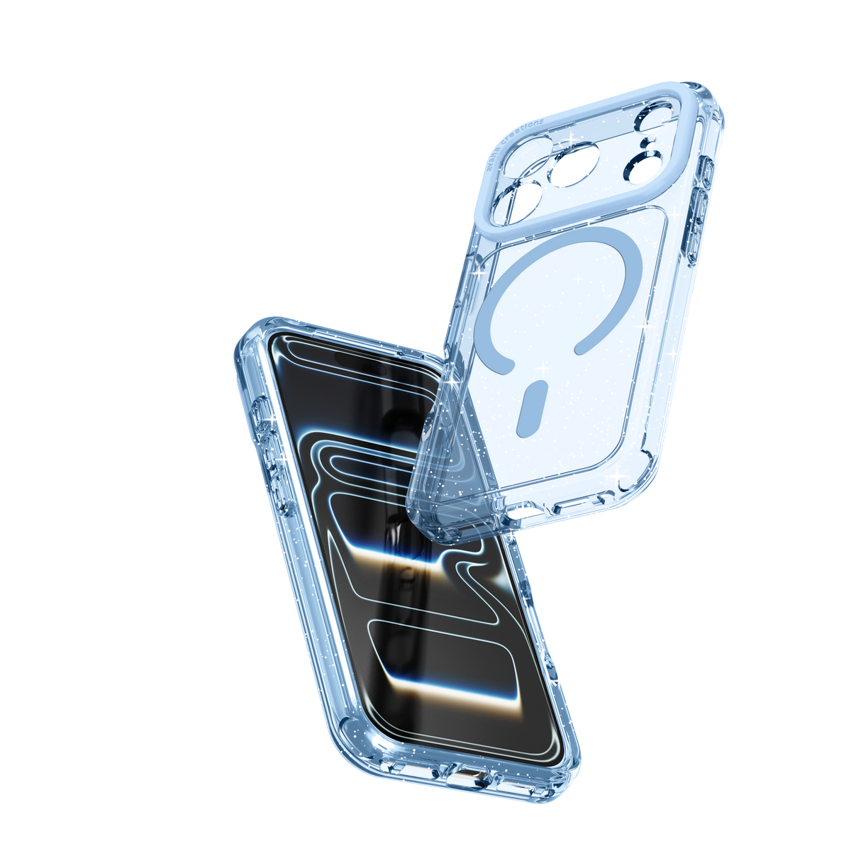 iPhone 18 Pro Max / 17 Pro Max, Itskins Starlight Magsafe Cover - Sky