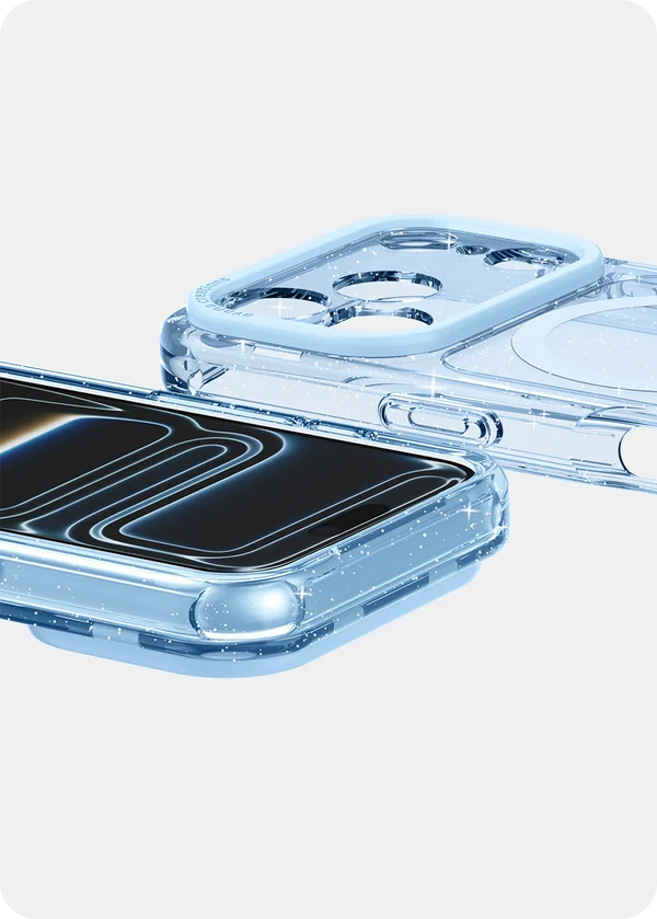 iPhone 18 Pro Max / 17 Pro Max, Itskins Starlight Magsafe Cover - Sky