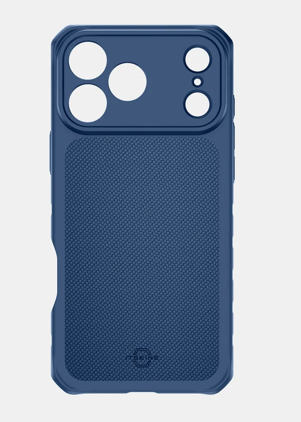 iPhone 18 Pro Max / 17 Pro Max, Itskins Hybrid Nylon Magsafe Cover - Dark Blue