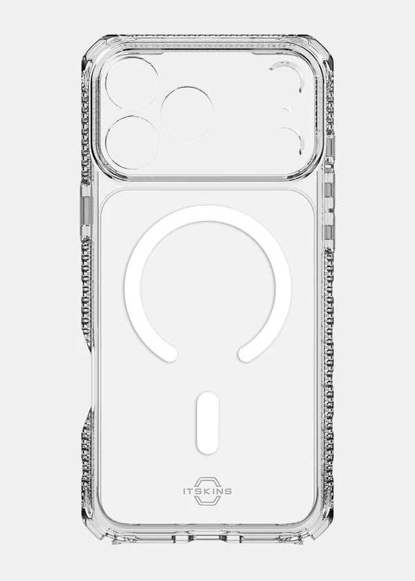 iPhone 18 Pro / 17 Pro, Itskins Hybrid Clear Magsafe Cover - Transparent