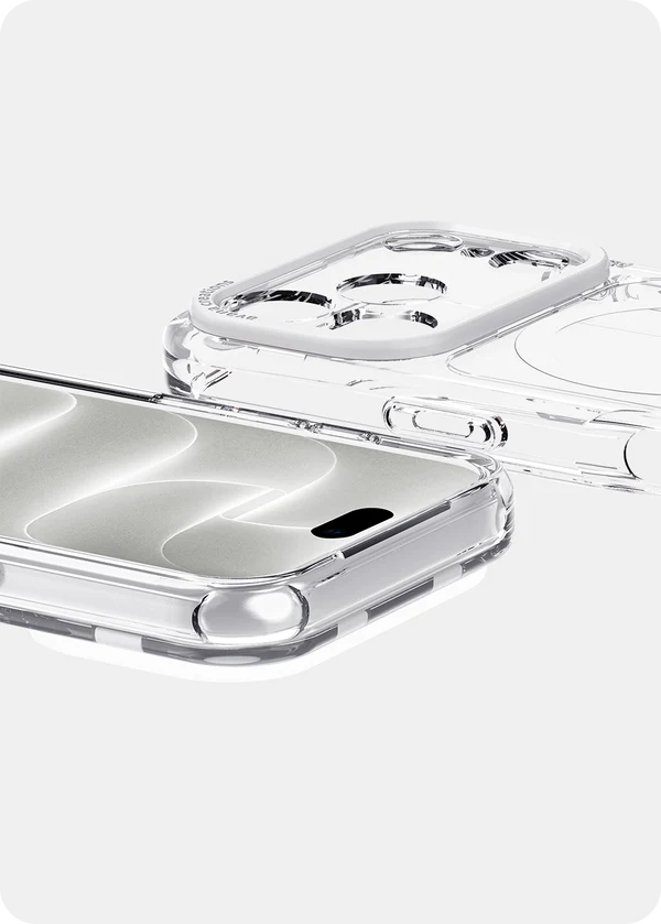 iPhone 18 Pro / 17 Pro, Itskins Ice Magsafe Cover - Clear