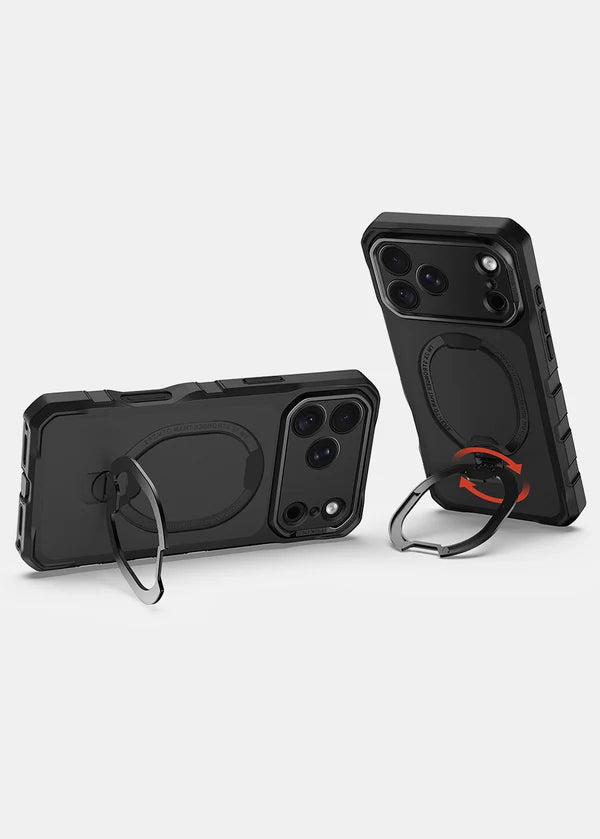 iPhone 18 Pro Max / 17 Pro Max, Itskins Supreme Bold Stand Magsafe Cover - Black