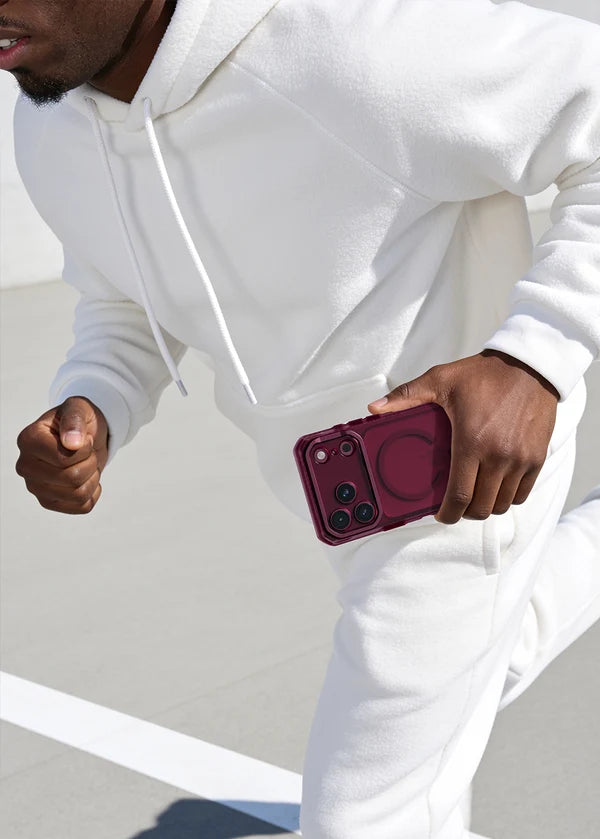 iPhone 18 Pro Max / 17 Pro Max, Itskins Supreme Frost Magsafe Cover - Plum