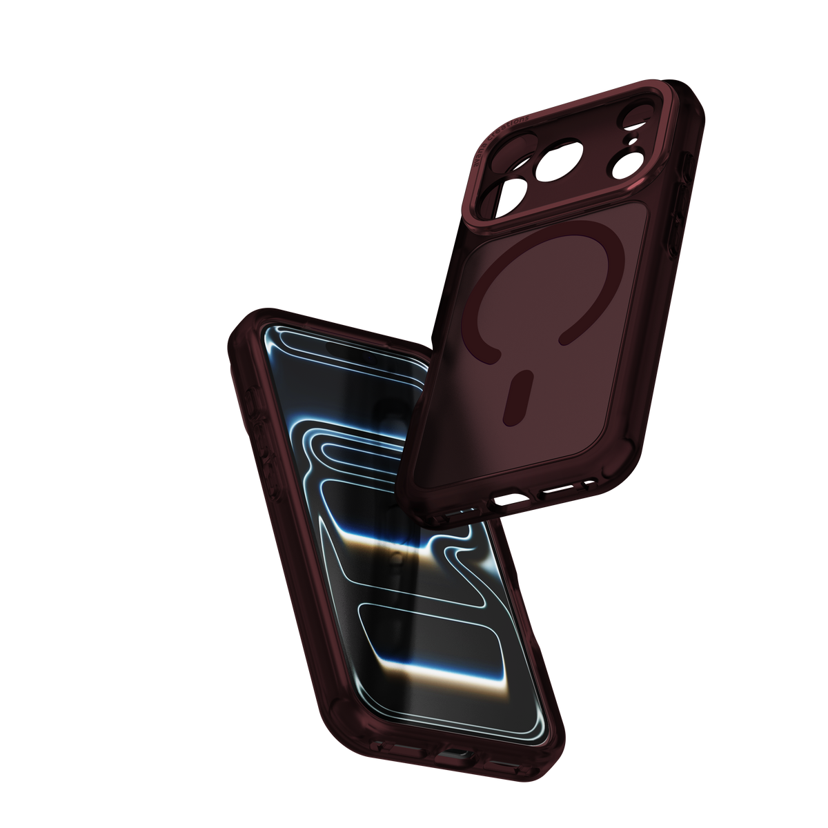 iPhone 18 Pro / 17 Pro, Itskins Blush Magsafe Cover - Plum