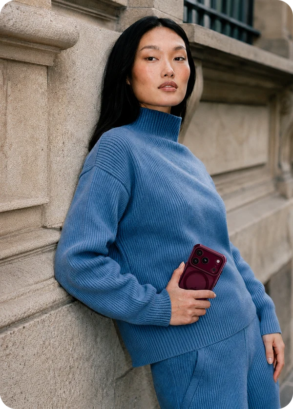 iPhone 18 Pro / 17 Pro, Itskins Ice Magsafe Cover - Plum