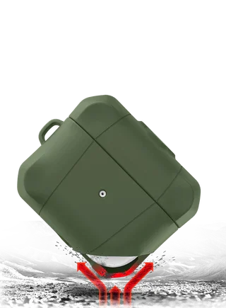 Itskins Spectrum Solid Series Case For Airpods 3 - Olive Green - Tashqila