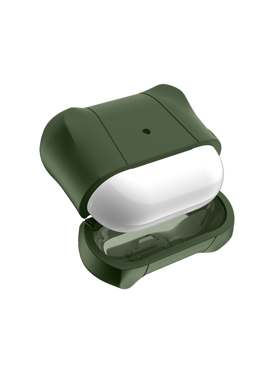 Itskins Spectrum Solid Series Antimicrobial Case For Airpods 3 ( 2021 ) - Olive Green