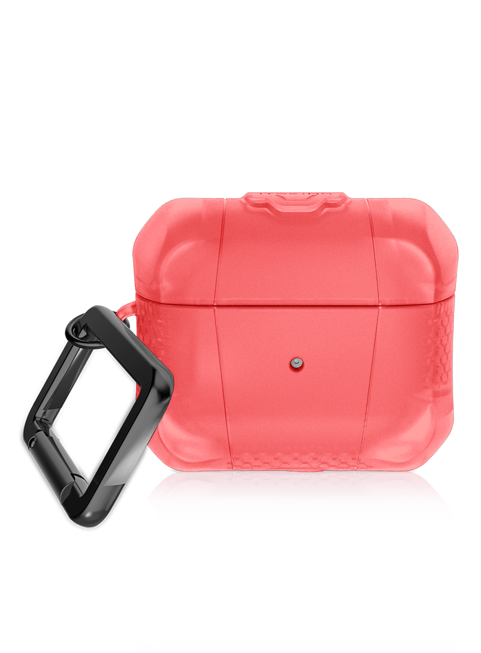 Itskins Spectrum Frost Series Antimicrobial Case For Airpods 3 - Coral
