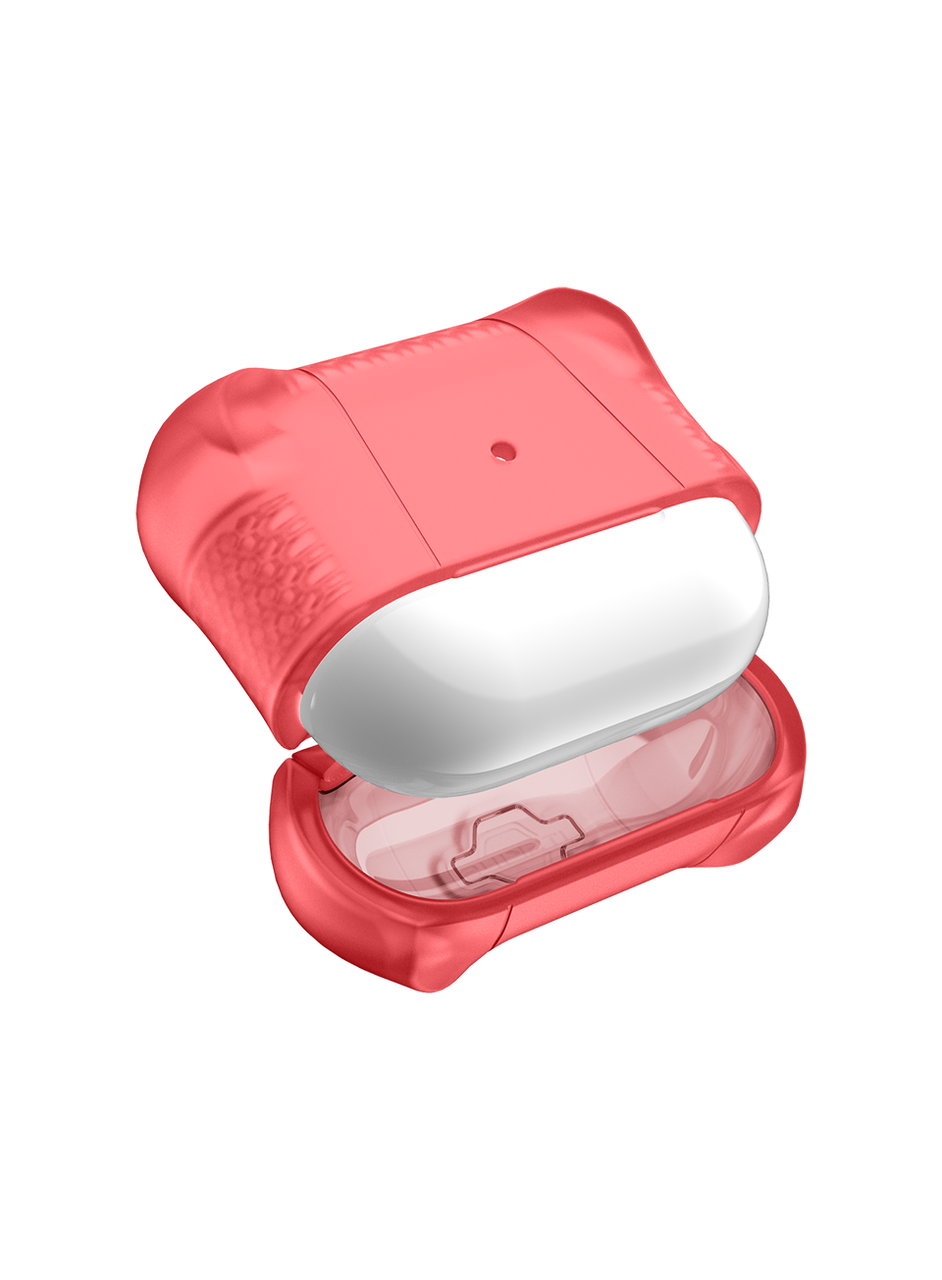 Itskins Spectrum Frost Series Antimicrobial Case For Airpods 3 - Coral