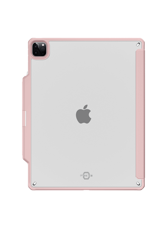 Itskins Hybrid Solid Folio Case iPad Pro 12.9 ( 5Th & 6Th Gen. 2022 )Pink