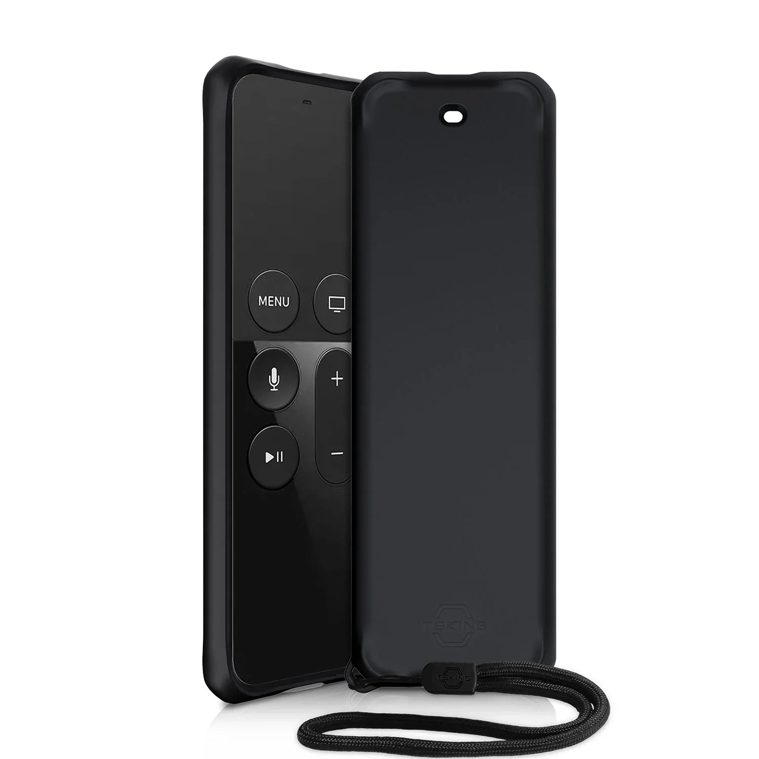 Itskins Spectrum Solid Apple Remote Control Case - Plain Black - Tashqila