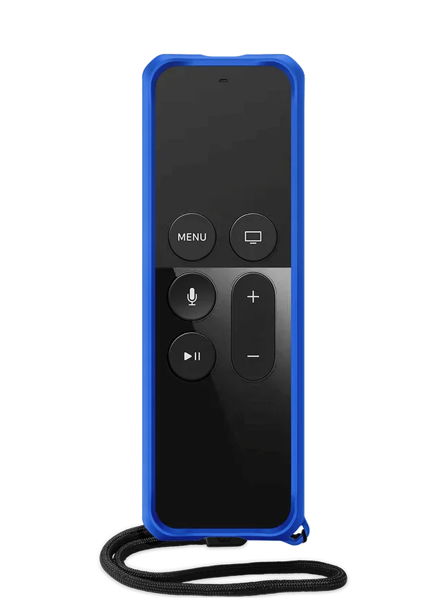 Itskins Spectrum Solid Series Apple Tv 4K Remote Control Case - Blue - Tashqila