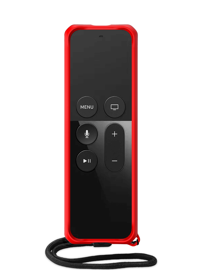 Itskins Spectrum Solid Series Apple Tv 4K Remote Control Case - Red
