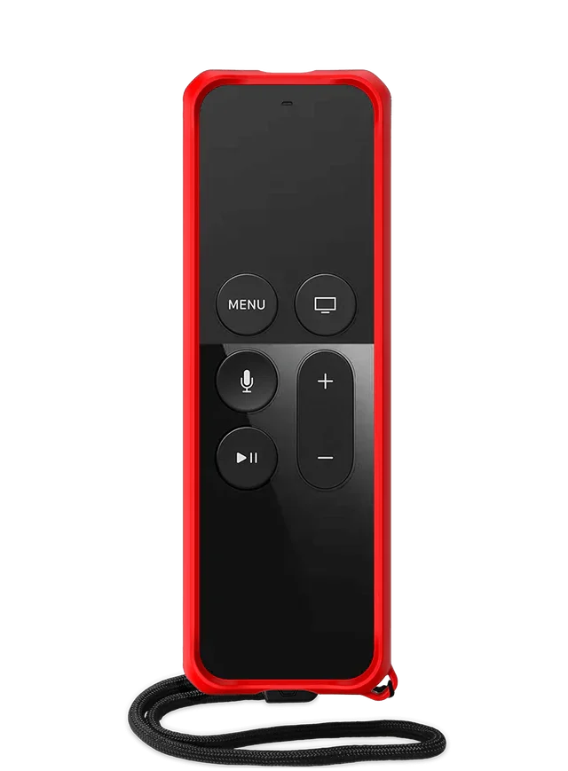 Itskins Spectrum Solid Series Apple Tv 4K Remote Control Case - Red - Tashqila