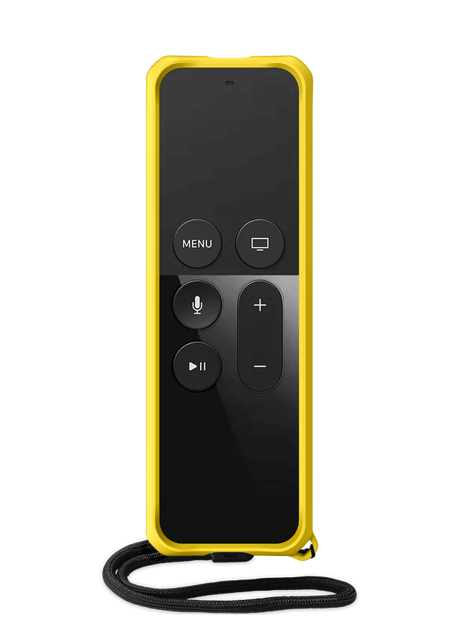 Itskins Spectrum Solid Series Apple Tv 4K Remote Control Case - Yellow