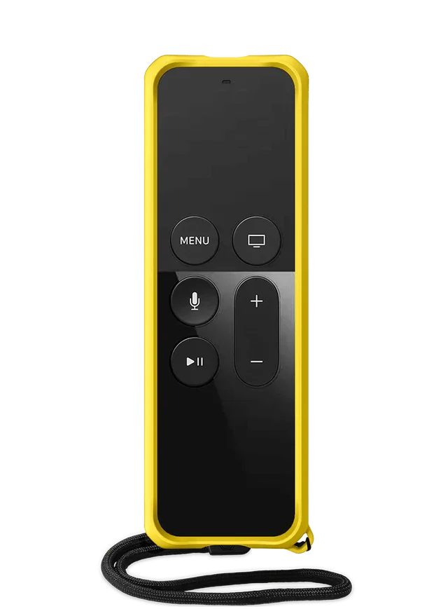 Itskins Spectrum Solid Series Apple Tv 4K Remote Control Case - Yellow - Tashqila