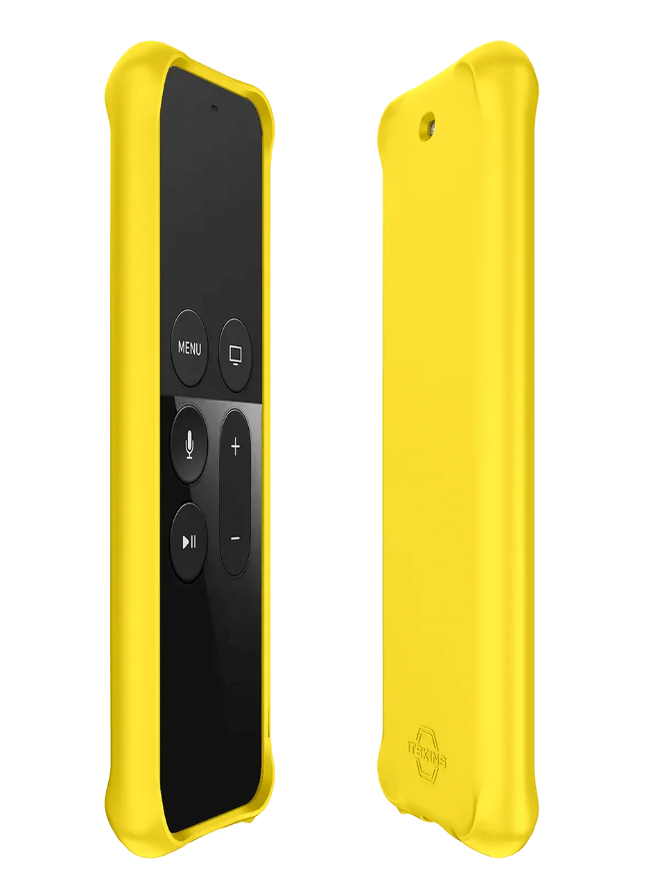 Itskins Spectrum Solid Series Apple Tv 4K Remote Control Case - Yellow - Tashqila