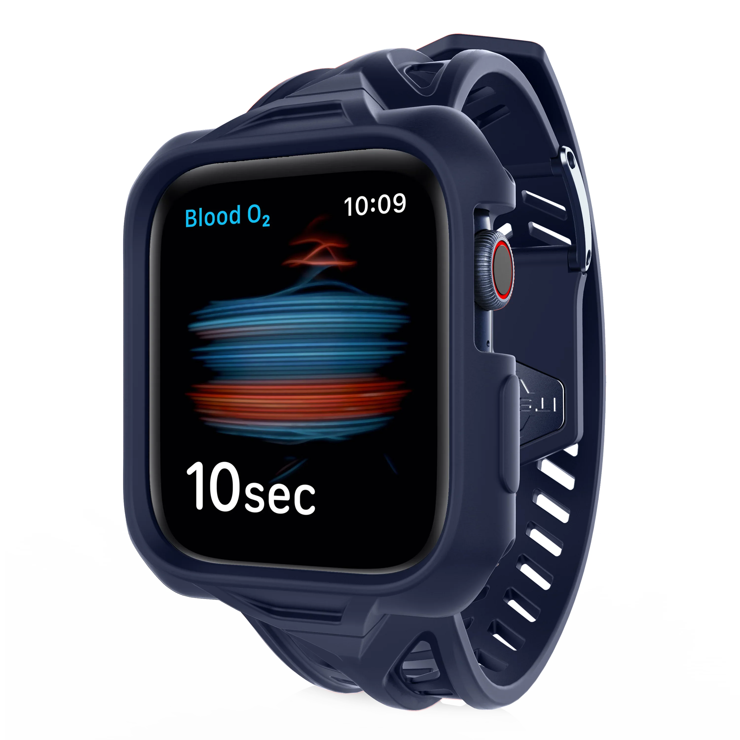 Itskins Watch 40/41 Mm Spectrum Combo Strap And Case - Blue - Tashqila