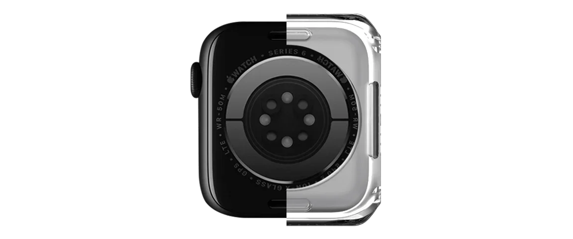 Itskins Watch 40/41 Mm Spectrum Combo Strap And Case - Transparent - Tashqila