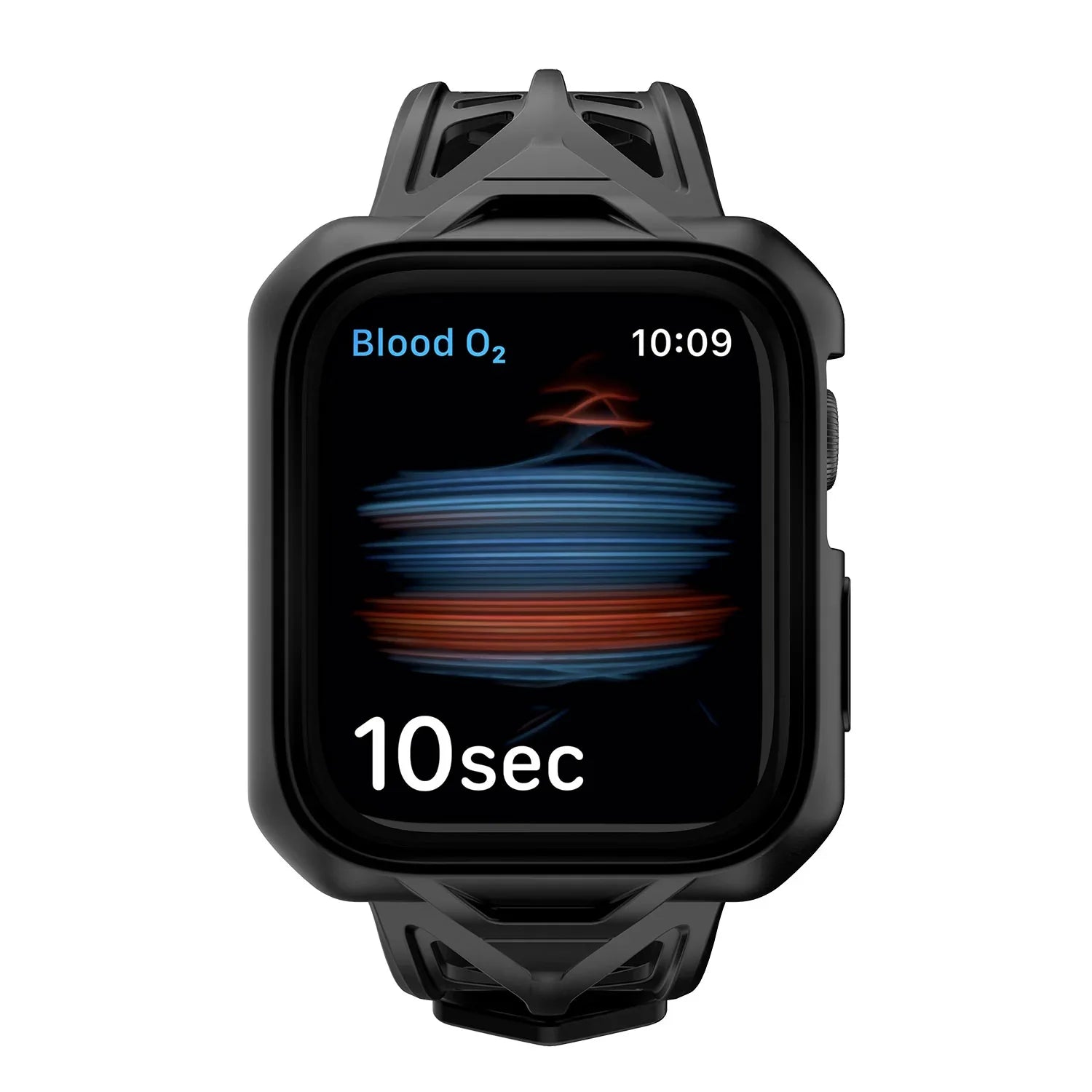 Itskins Watch 42/44/45 Mm Spectrum Combo Strap And Case - Black - Tashqila