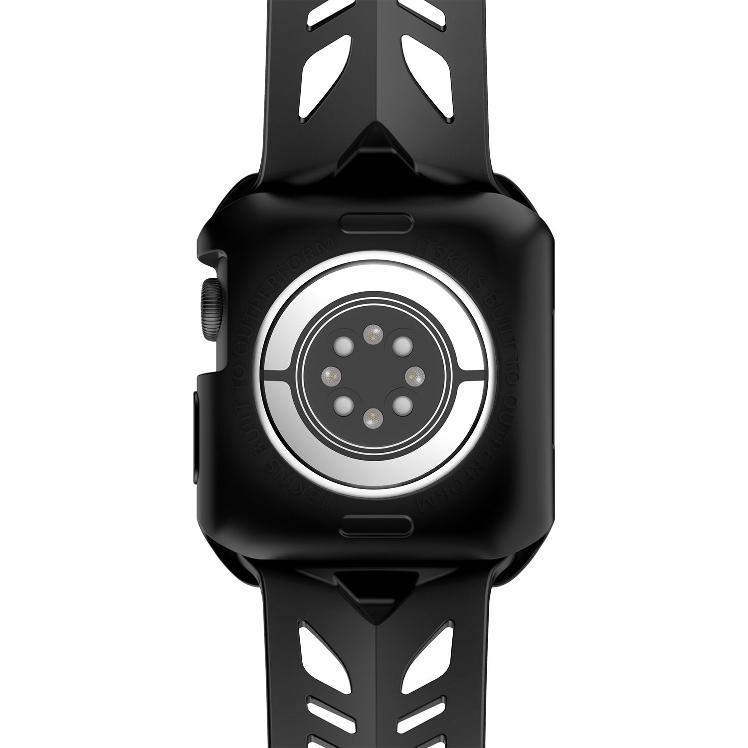 Itskins Watch 42/44/45 Mm Spectrum Combo Strap And Case - Black