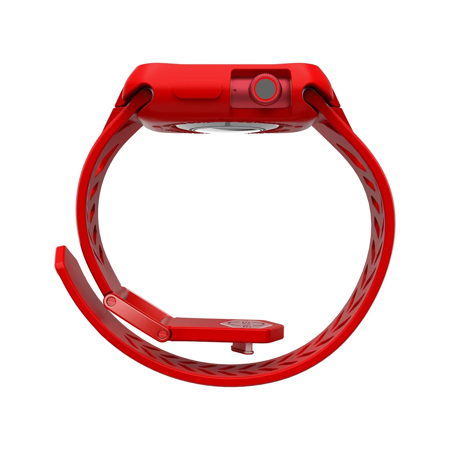 Itskins Watch 42/44/45 Mm Spectrum Combo Strap & Case﻿﻿﻿﻿ - Red - Tashqila