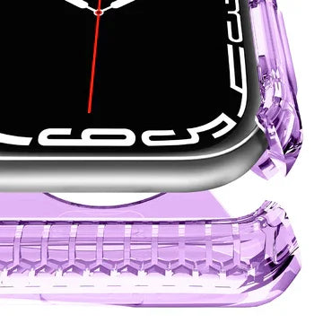 Itskins Spectrum Clear Case For Apple Watch 44/45Mm - Light Purple - Tashqila