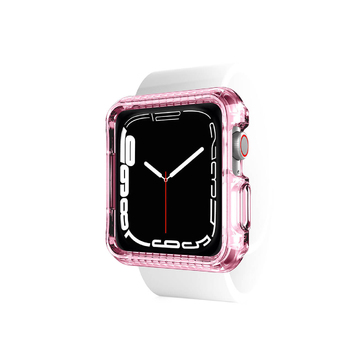 Itskins Spectrum Clear Series Antimicrobial Case For Apple Watch 44 / 45Mm - Light Pink
