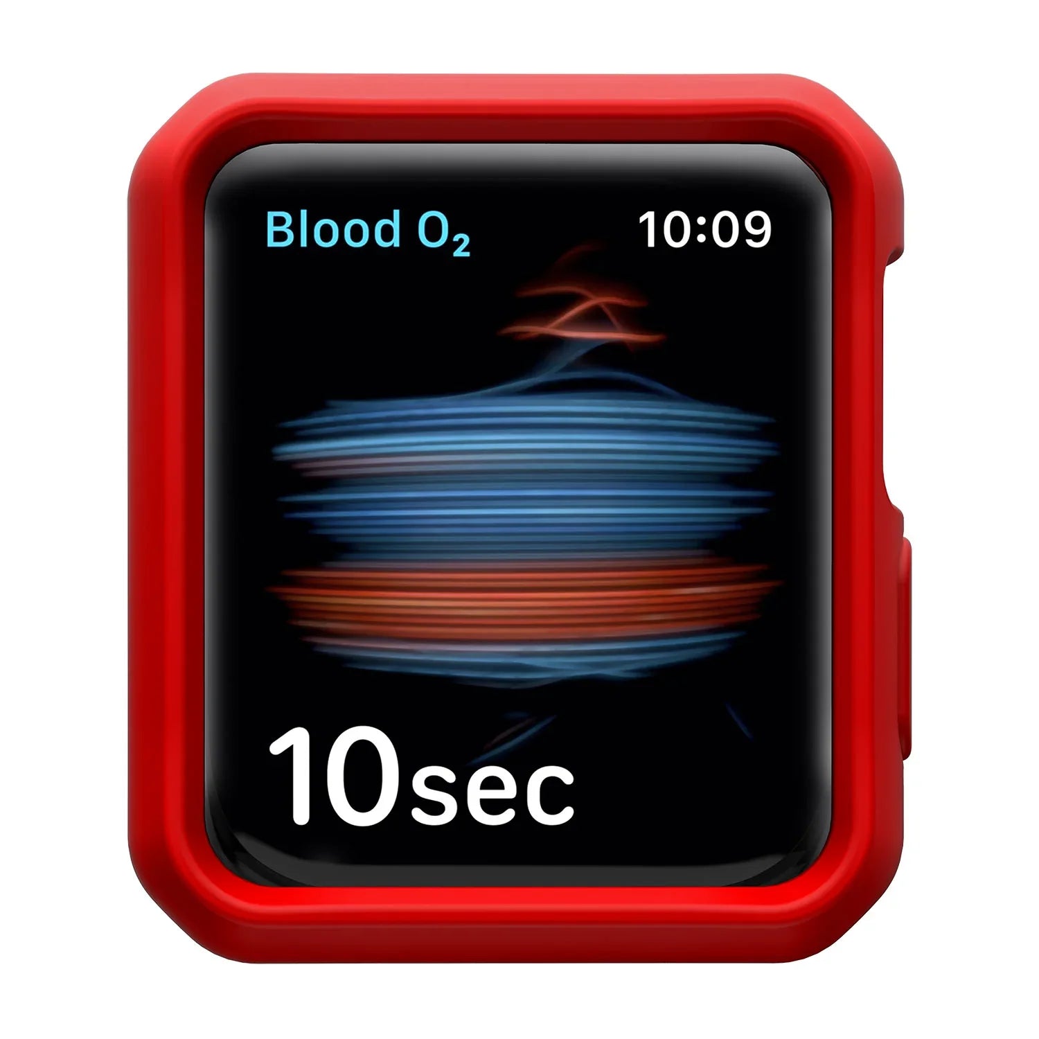 Itskins Spectrum Case For Apple Watch 44/45Mm - Red & Black - Tashqila