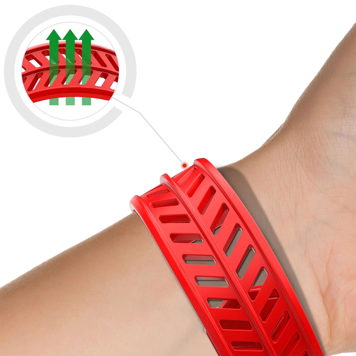 Itskins Watch 49/46/45/44 Mm Spectrum Strap﻿﻿﻿﻿ - Red - Tashqila