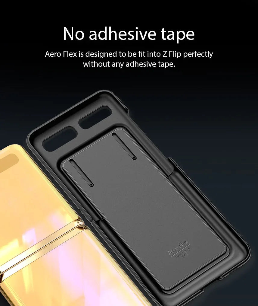 Araree Aero Flex Series Case For Samsung Galaxy Z FliP - Black - Tashqila