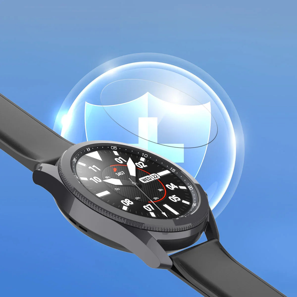 Araree Sub Core Glass For Samsung Galaxy Watch 3 - 41Mm - Clear - Tashqila