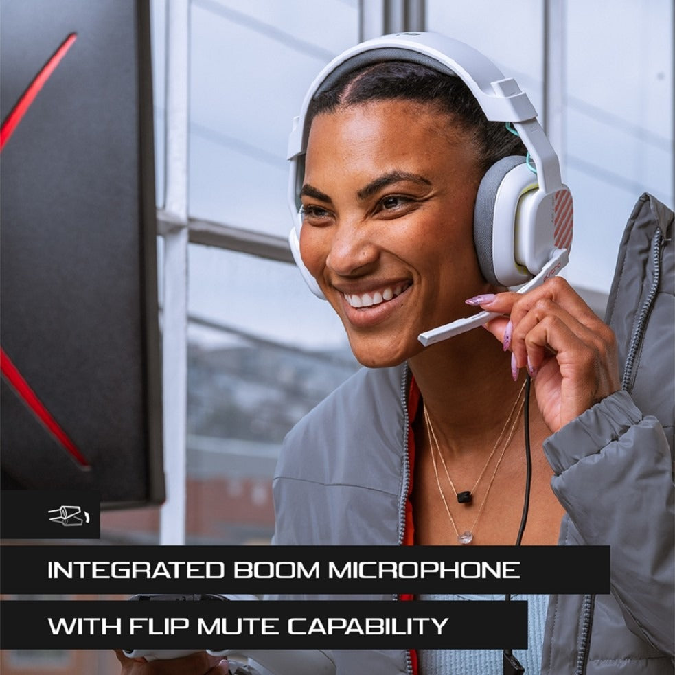 ASTRO A10 Gen 2 PlayStation/PC Challenger Wired Gaming Headset - White product photo