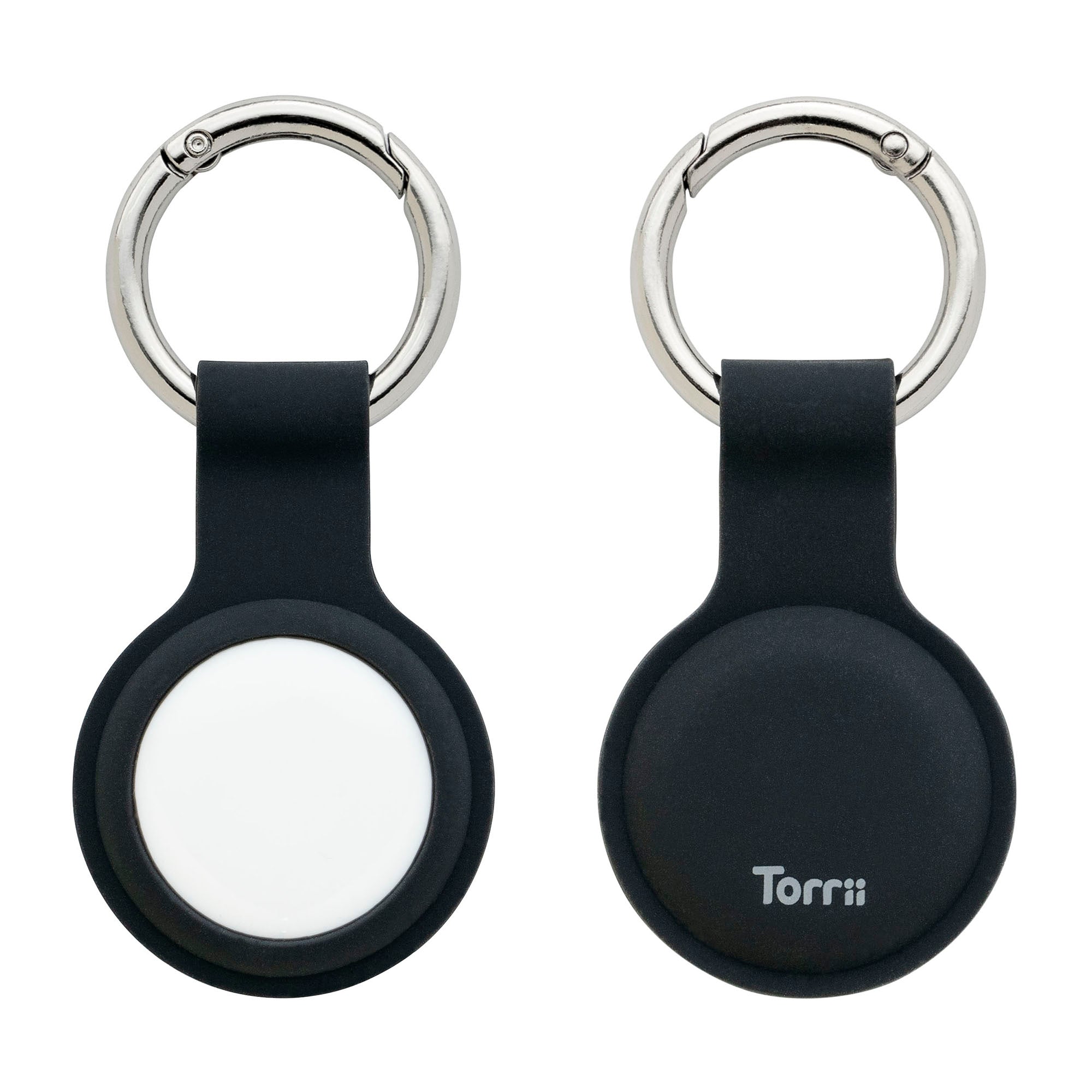 Torrii Bonjelly Silicone Key Ring For Apple Airtag - Black