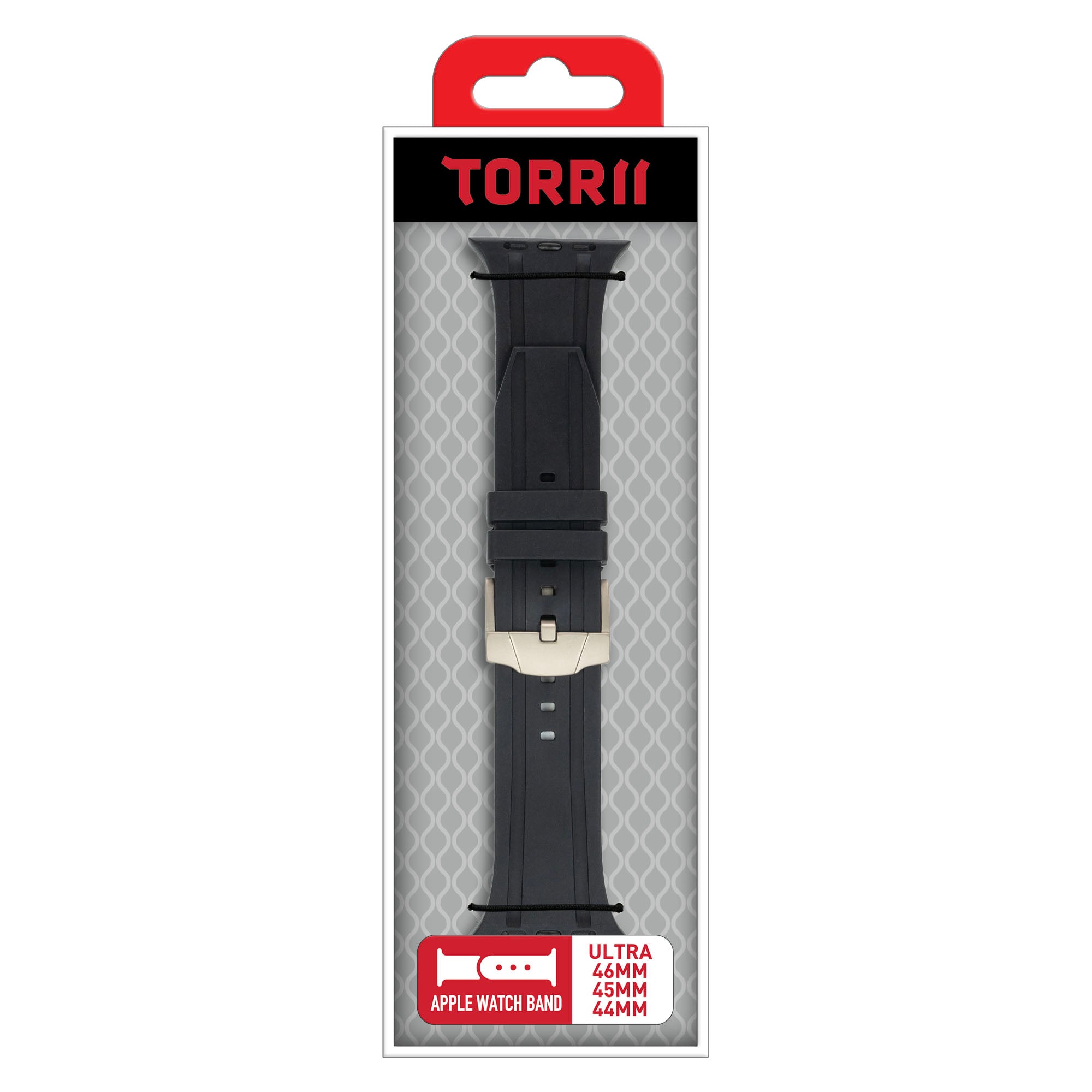 Torrii Watch 49/46/45/44mm Strap Jupiter - Black