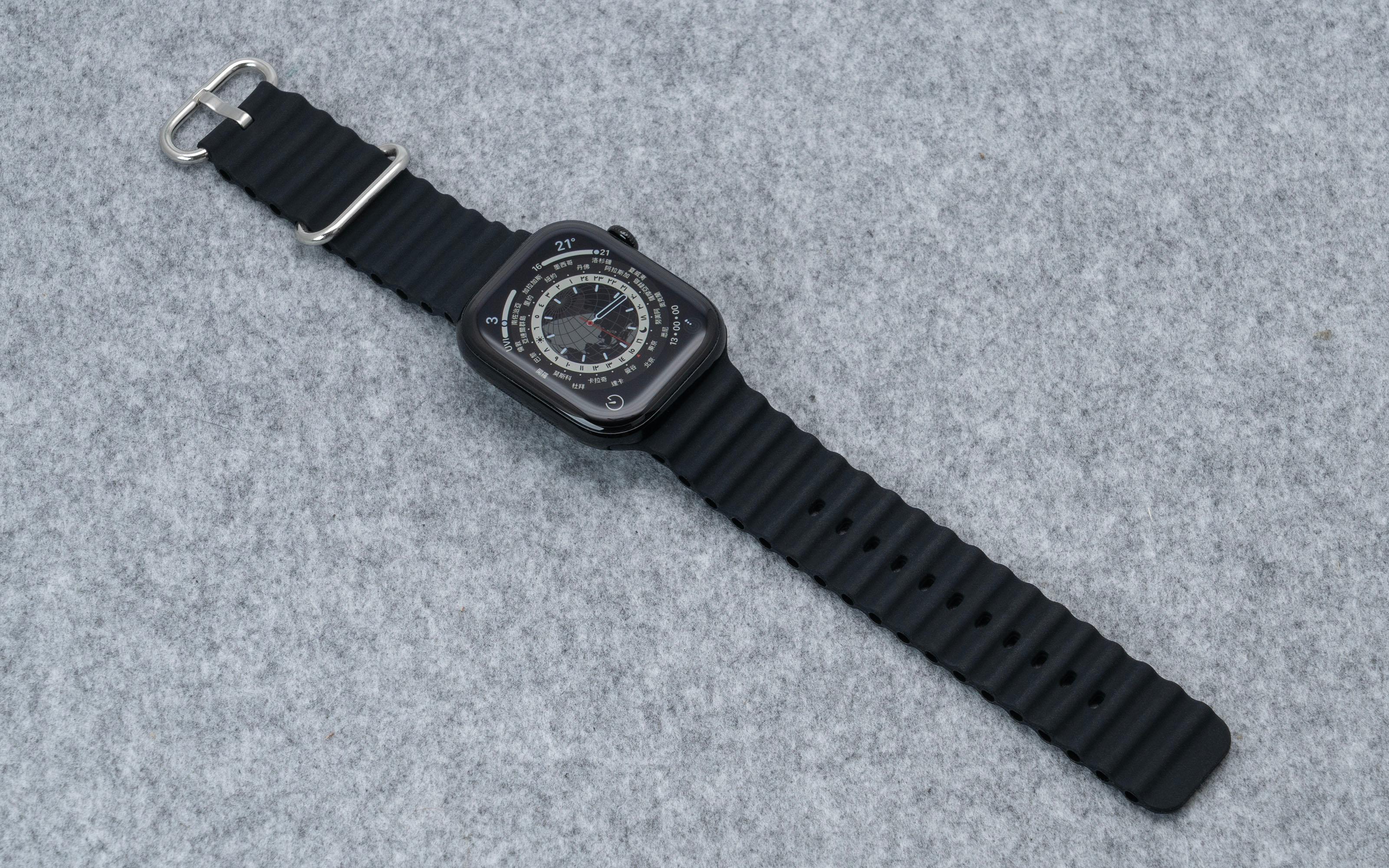 Torrii Watch 49/46/45/44mm Strap Mercury - Black - Tashqila