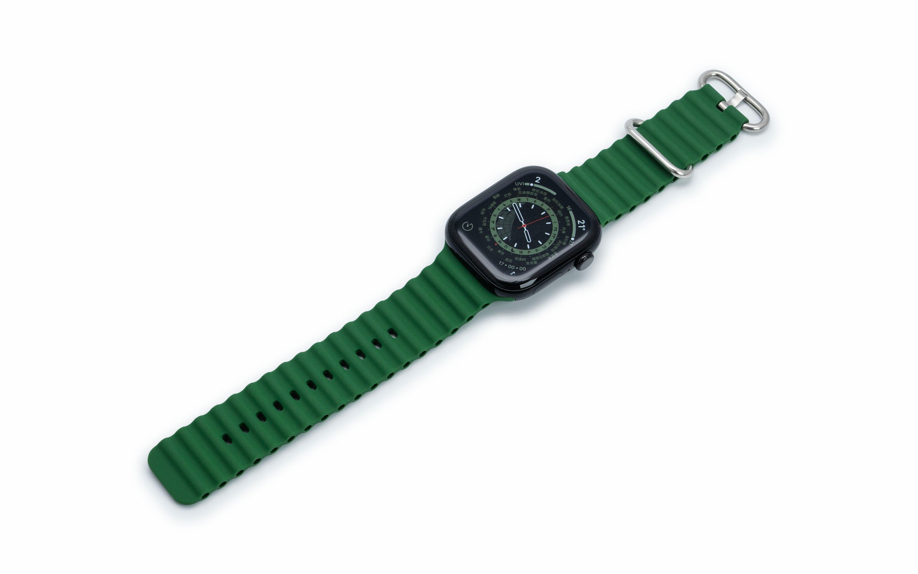 Torrii Watch 49/46/45/44mm Strap Mercury - Forest Green