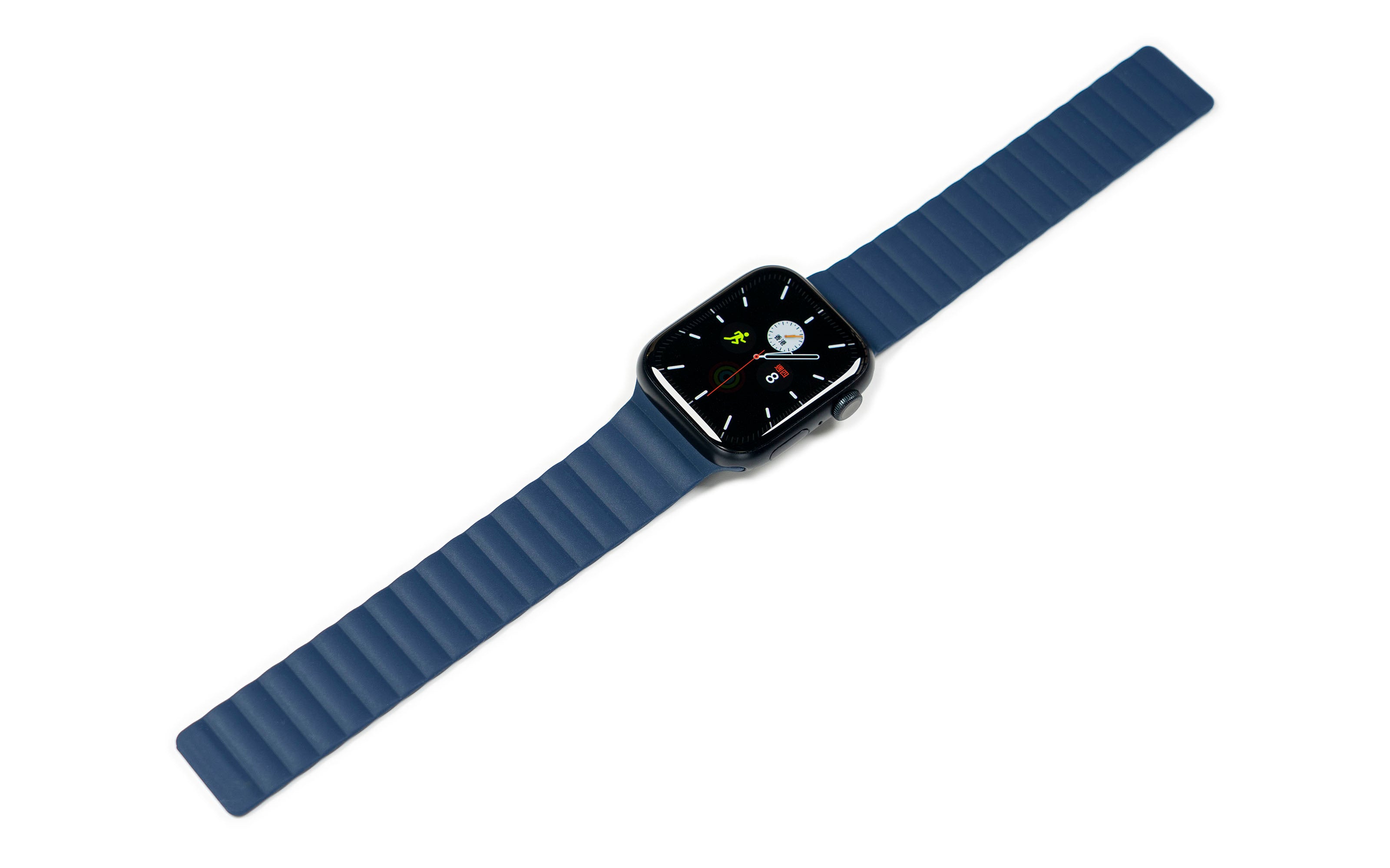 Torrii Saturn Silicone Magnetic Apple Watch Band For Ultra 49/ 45/ 44 /42 mm – Navy