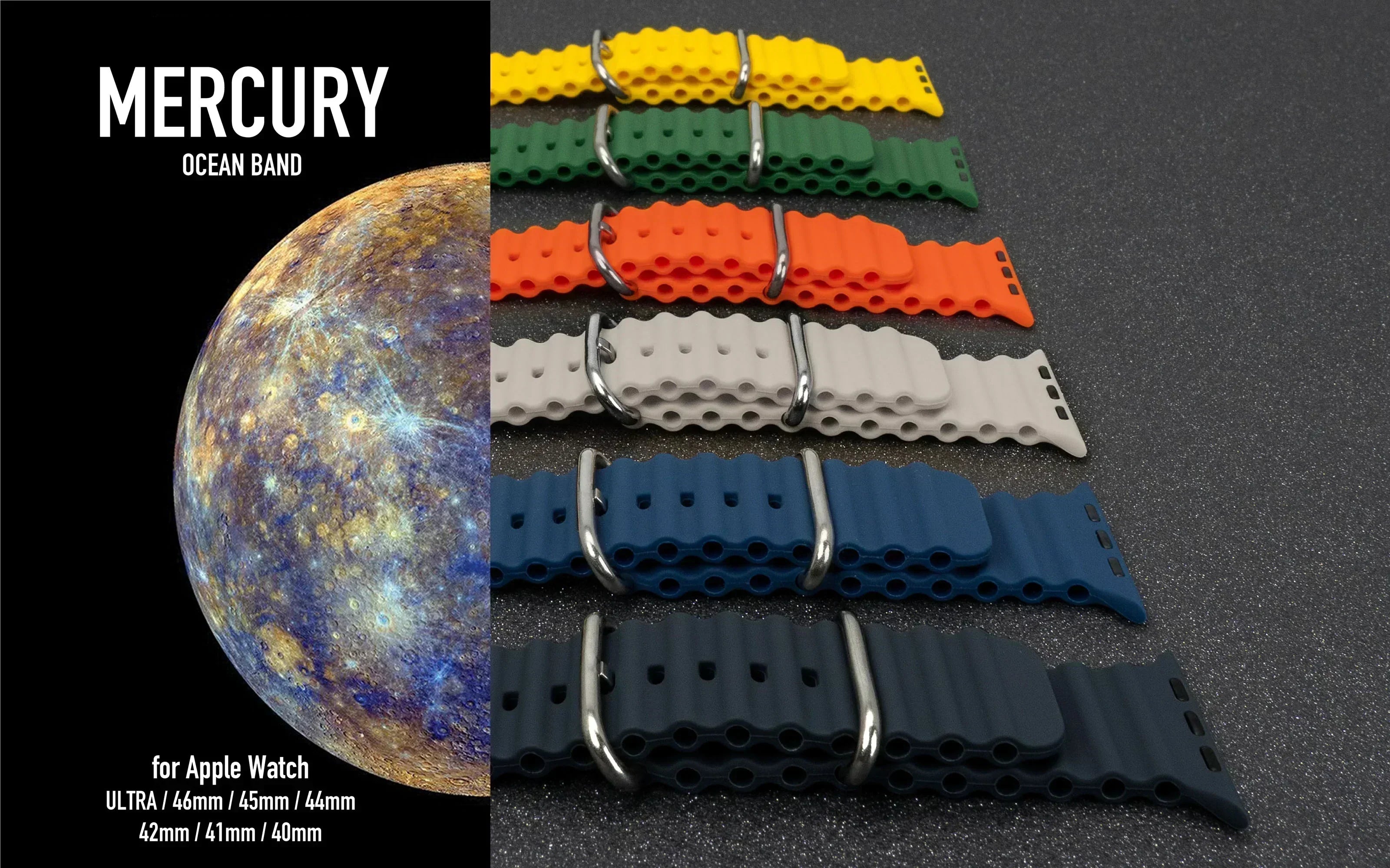 Torrii Watch 49/46/45/44mm Strap Mercury - Yellow - Tashqila