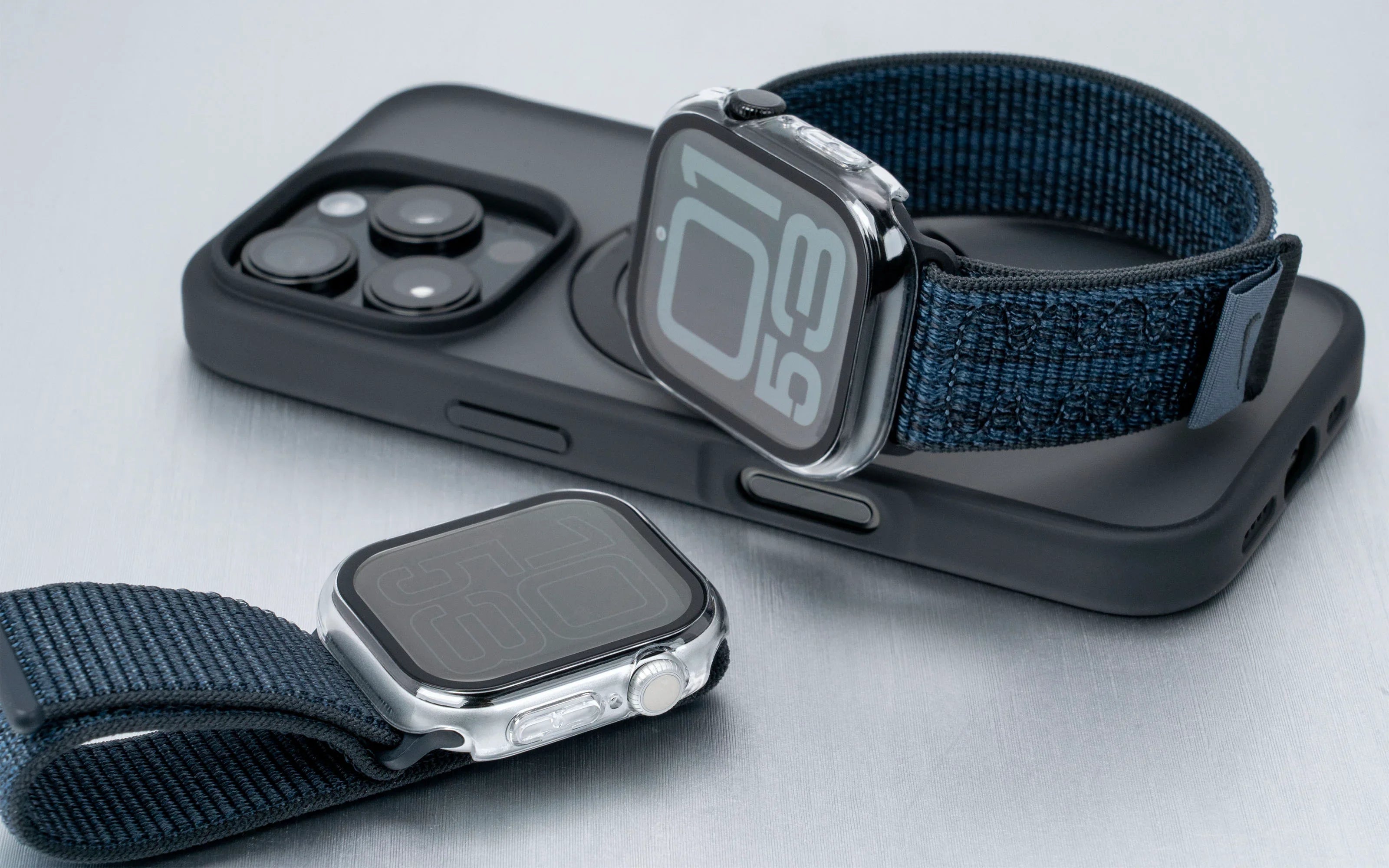 Torrii Torero Apple Watch Series 10 46mm Case With Screen Protector - Clear - Tashqila