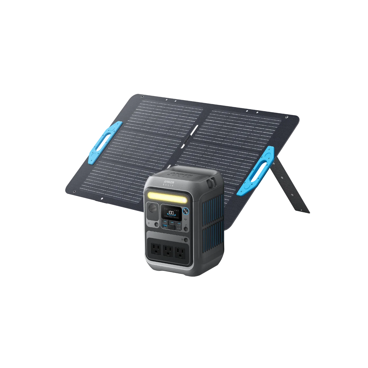 Anker SOLIX C300 AC Portable Power Station (A17222Z1) – 288Wh | 300W  (600 W Surge) Black