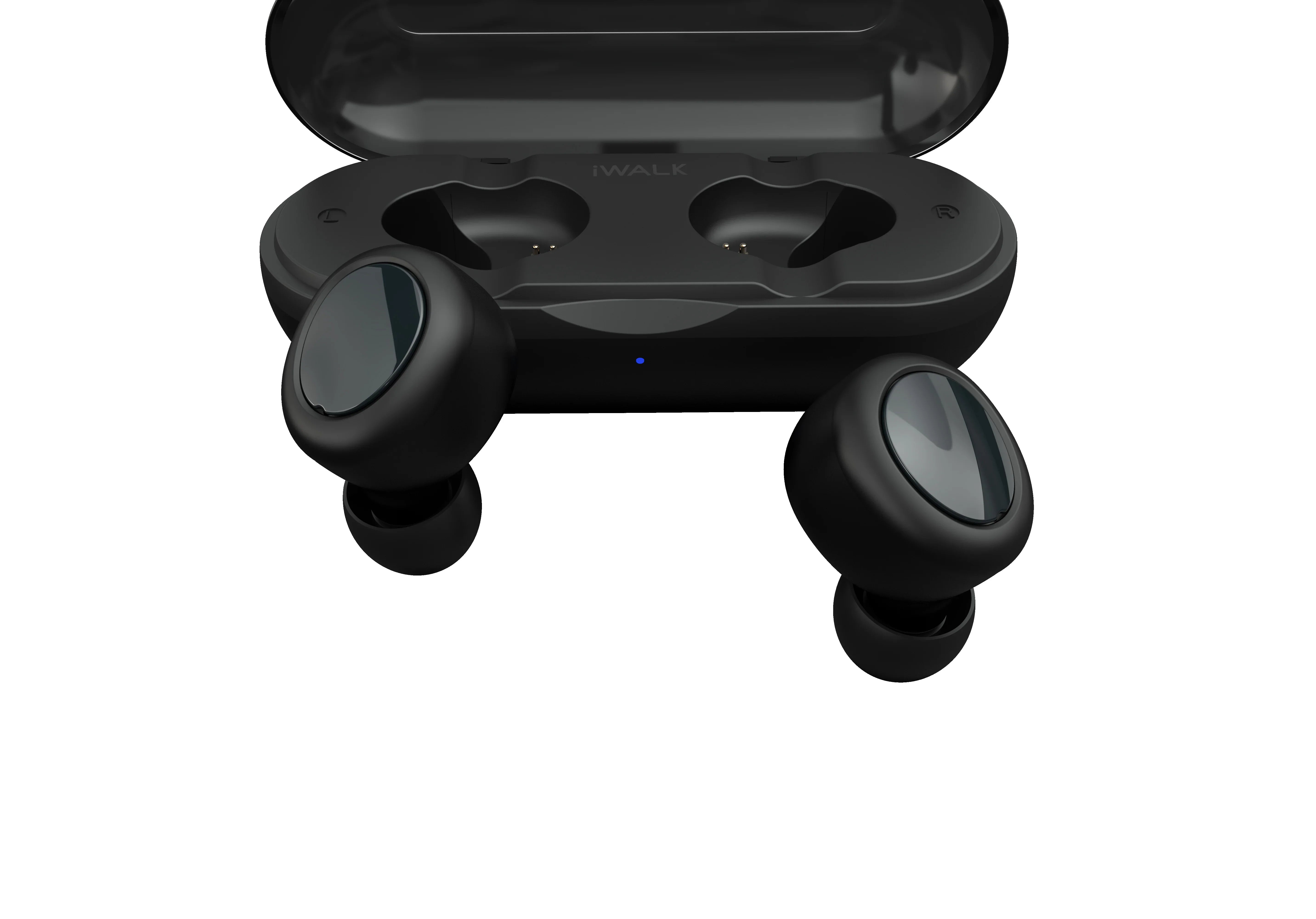 iWalk Smart True Wireless Stereo Earbuds - Black - Tashqila