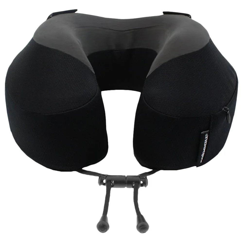 CABEAU Memory Foam Evolution S3 Travel Pillow - Jet Black - Tashqila