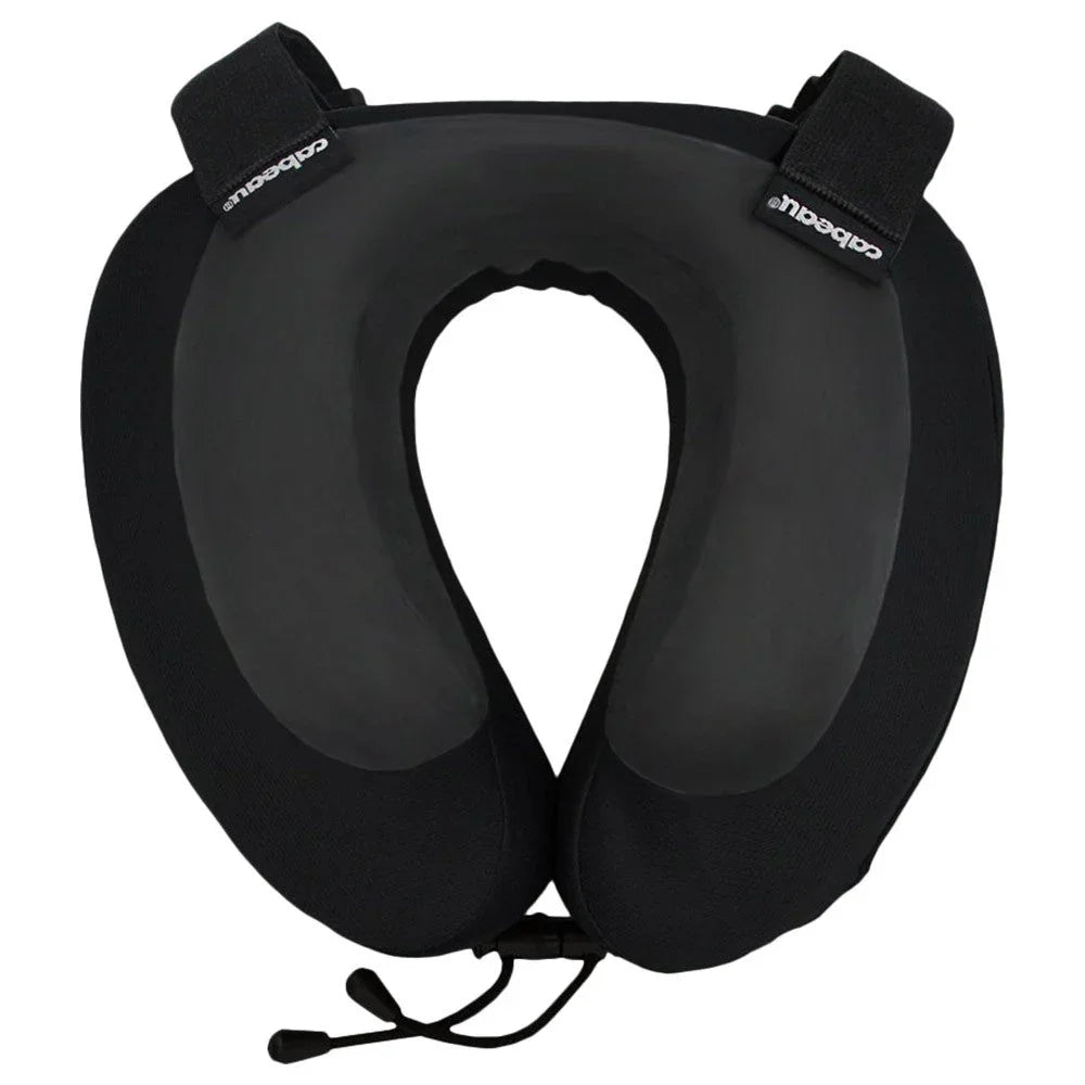 CABEAU Memory Foam Evolution S3 Travel Pillow - Jet Black - Tashqila