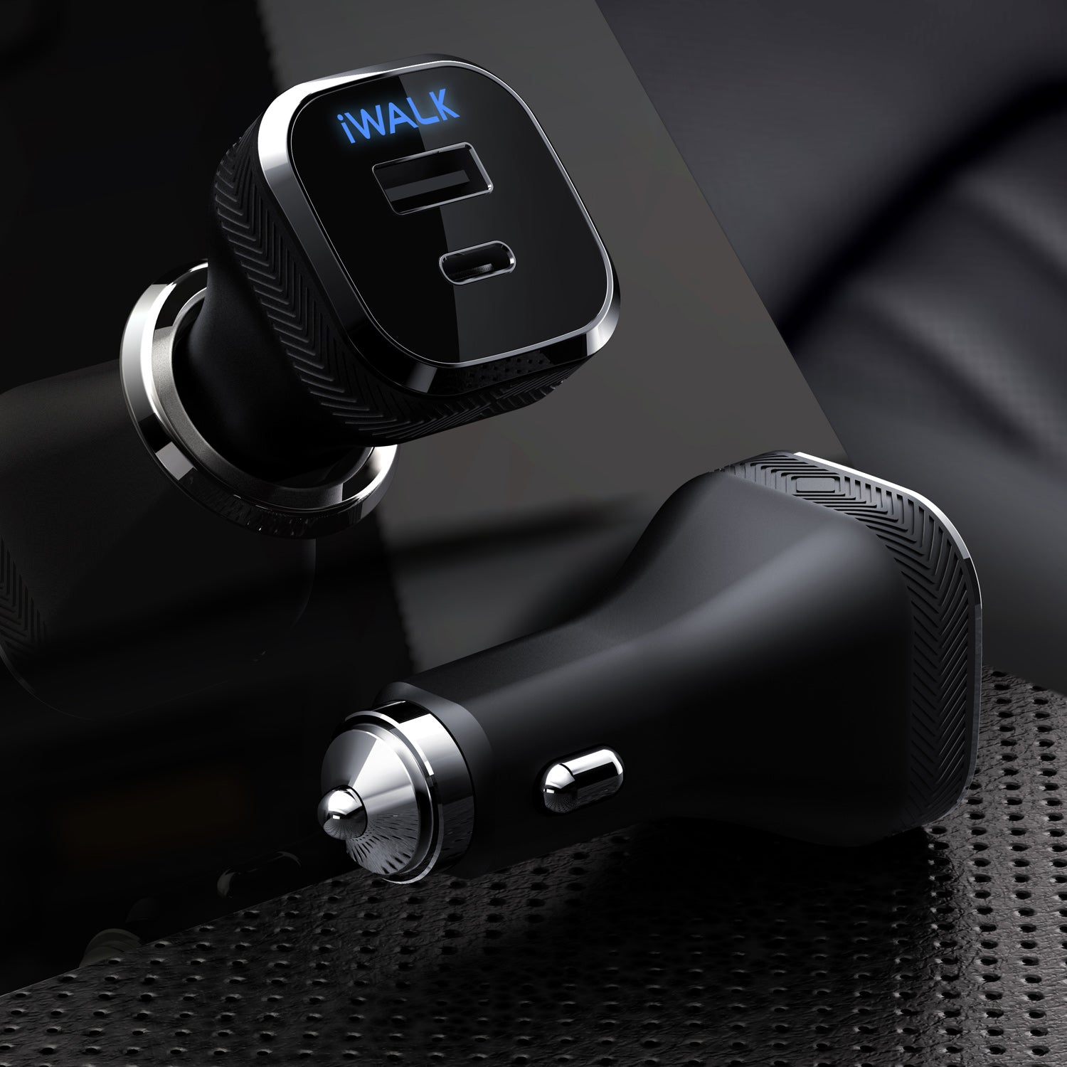 iWalk Car Charger Power Delivery & Qc 3.0